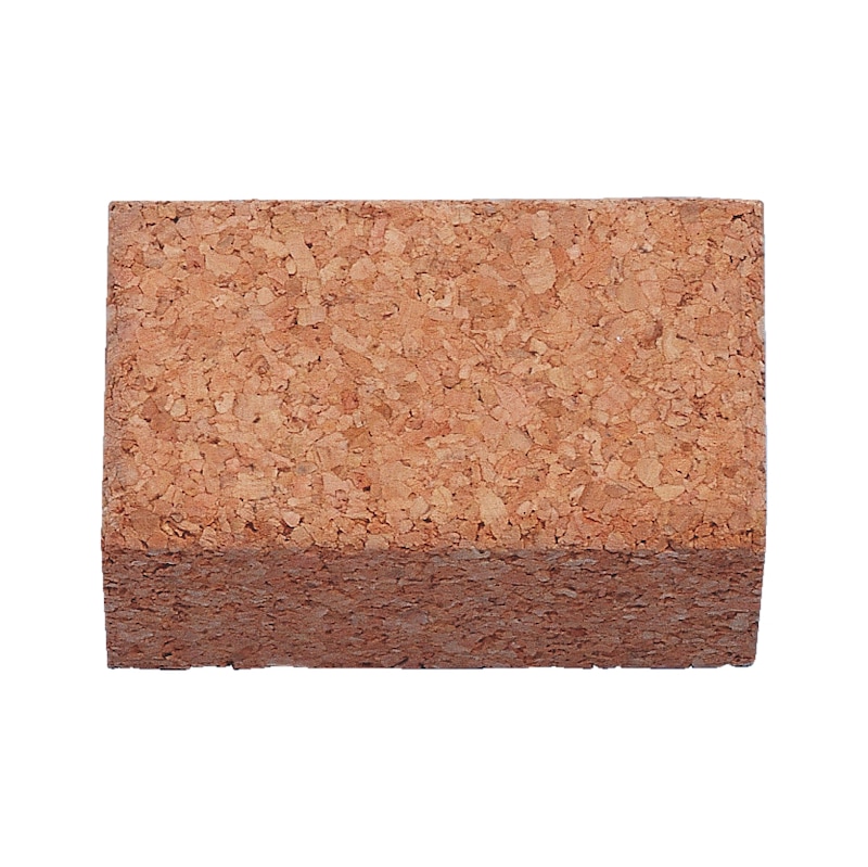 Sanding Block Made of cork - SNDBLOCK-CORK-L100-B60-H40