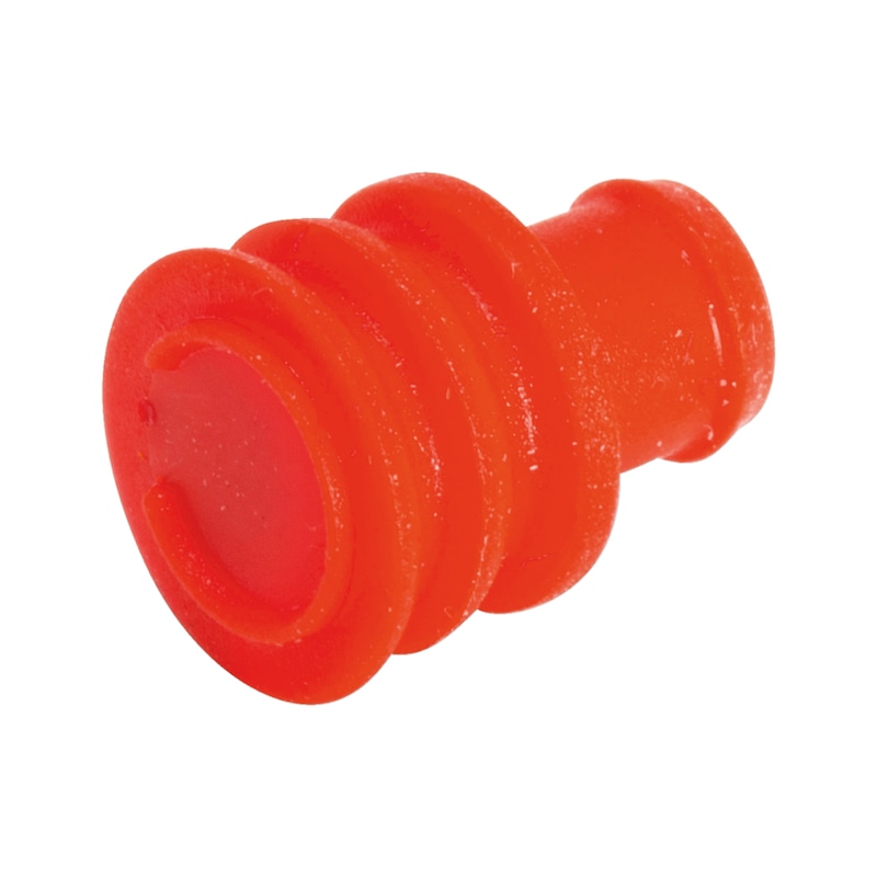 Sealing stoppers For watertight plug housing - SEAL-F.PLGHSNG-RED-D3,4MM