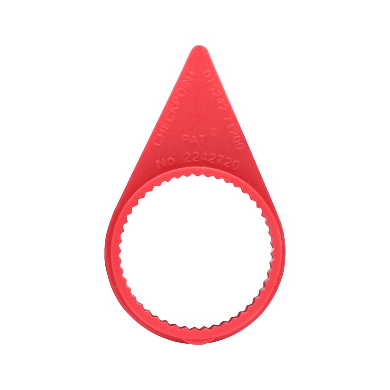 Safety indicator, Multifit checkpoint - SAFEDETR-MULTI-RED-WS33MM-W33MM