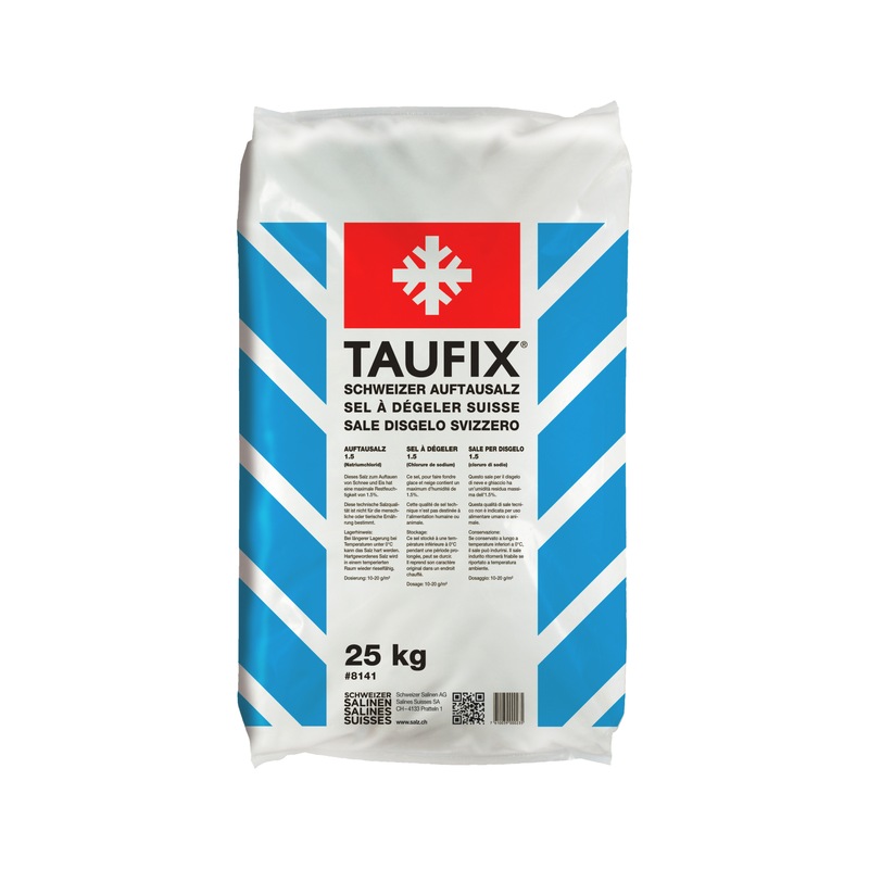 Taufix Sale antighiaccio - DEICESALT-TAUFIX-25KG