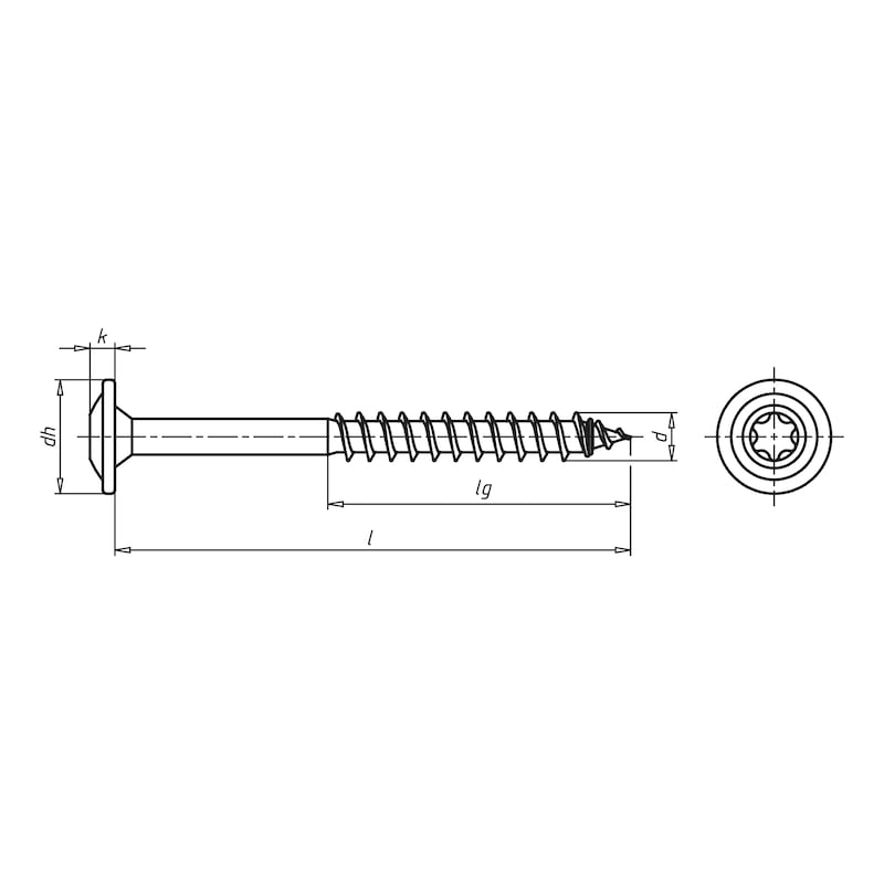 ASSY<SUP>®</SUP> 3.0 SK A2 timber screw - 2
