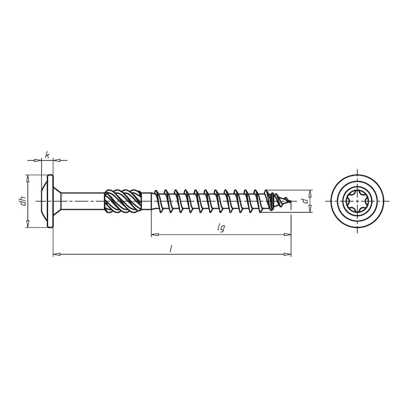 ASSY<SUP>®</SUP> 3.0 SK A2 timber screw - 3