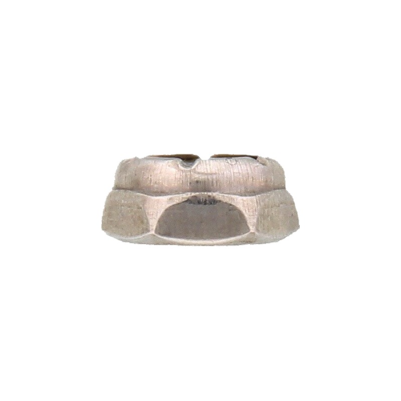 Hexagonal nut, low profile with clamping piece (non-metal insert), imperial - 6