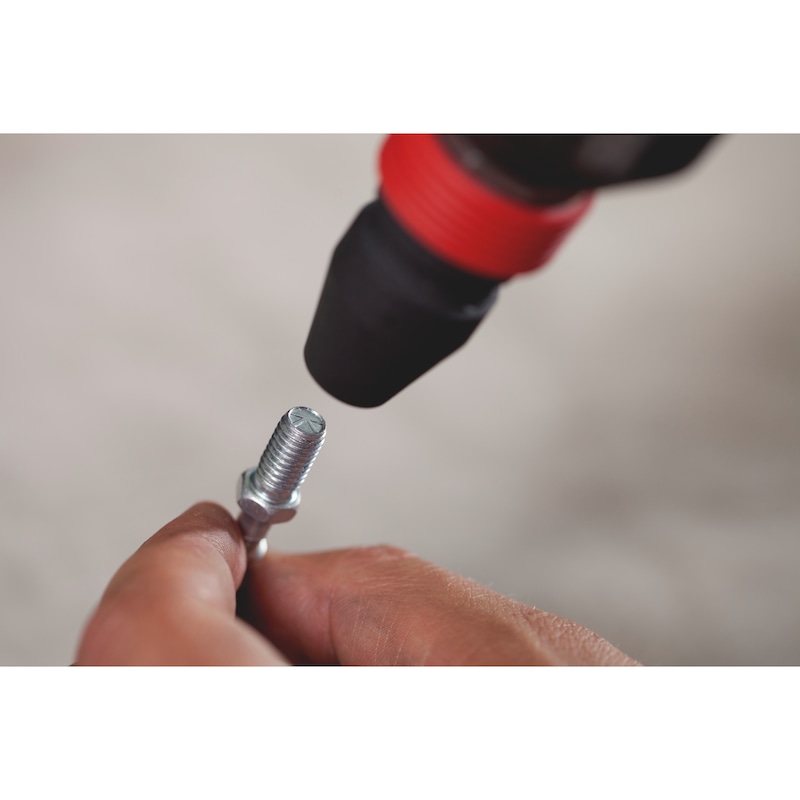 Concrete screw W-BS/S type ST-6 as a stair bolt With connecting thread - 4