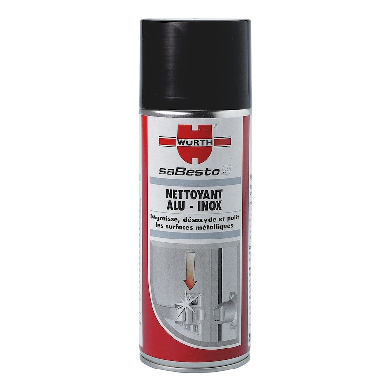 WPRO Cleaner Spray de polissage pour surfaces en acier inoxydable / INOX  484000008495