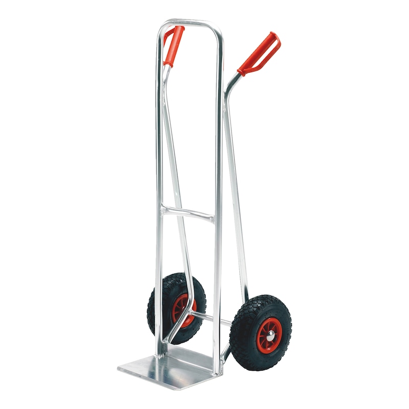 Aluminiowy wózek wielopoziomowy z rur giętych - WÓZEK TRANSPORTOWY DO 150KG KOŁA PU.