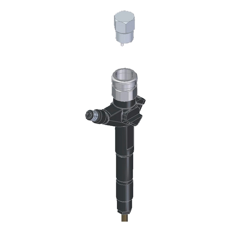 Injektor Anschluss-Adapter-Set für Auszieher Denso, Siemens, Bosch - 4