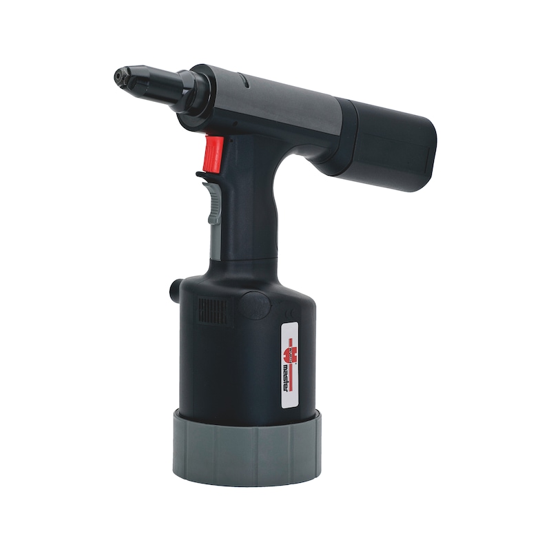 Rivettatrice Pneumatica Professionale 2,4-4,8 Mm – Kit Con 4 Ugelli E Raccoglirivetti