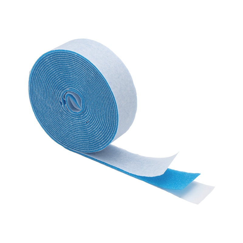 Adhesive-free plaster, blue, elastic, latex-free For all wounds and cuts - PLST-LATXFREE-ELAST-BLUE-3X450CM