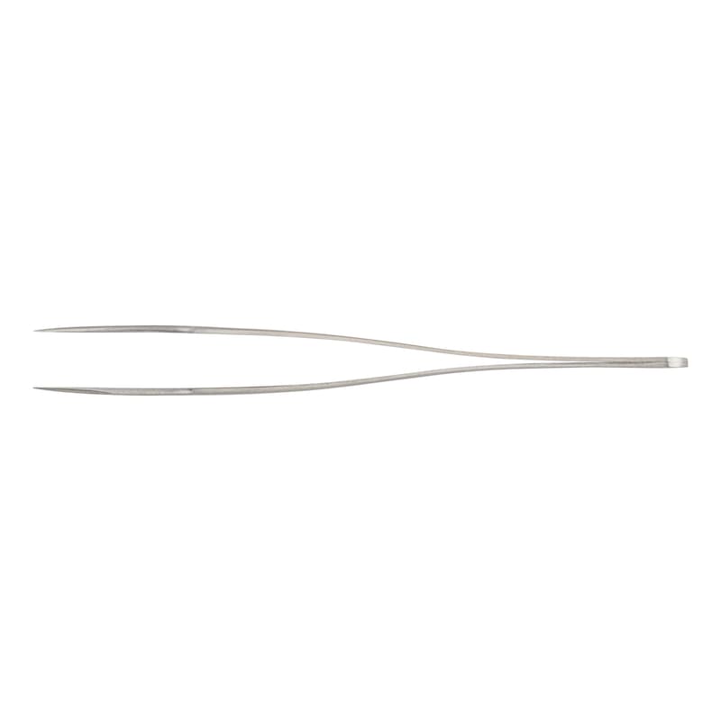Precision gripping pincers straight tips, extra-fine - 1