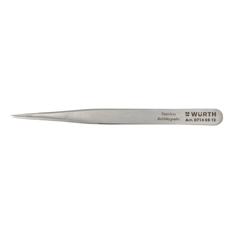 Precision gripping pincers straight tips, extra-narrow - PULTWZR-PRECISIONGRIP-SR-120MM