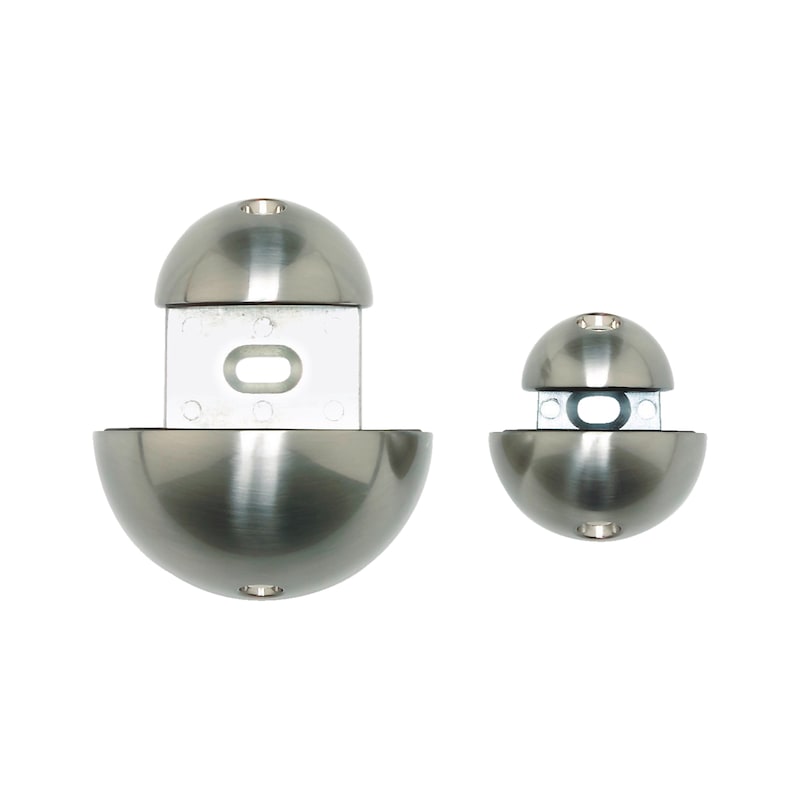 Ball shelf support Suitable for wood and glass shelves - SHLFSPRT-BALL-ZD-LARGE-A2/FINISH