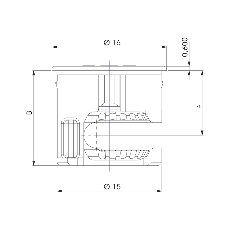Raccord Excentrique Pour WC Acquastilla - Pièce De Plomberie Pour Canalisation De Vidange - Garantie 1 An
