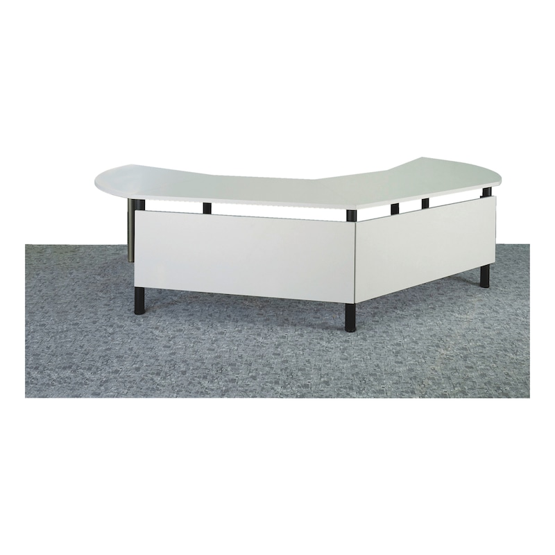 Panel bracket set 1 For table legs with 60 mm diameter - 6