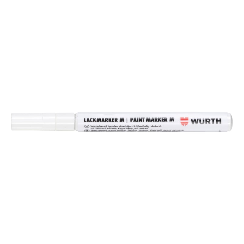 Paint marker - LACMRK-PERMANENT-WHITE-(1-2MM)