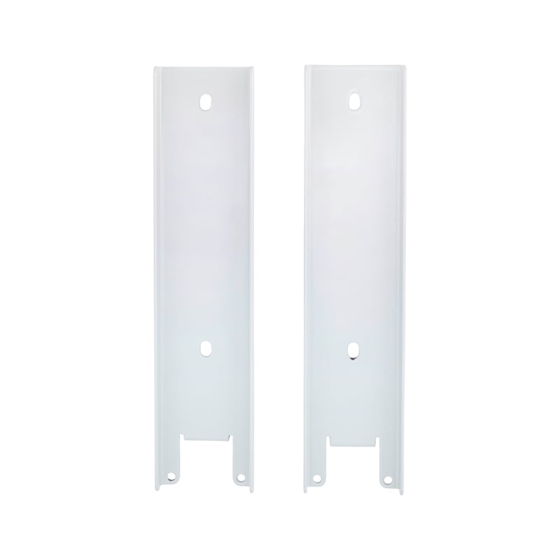 Pair of holders for square perforated plates - 1