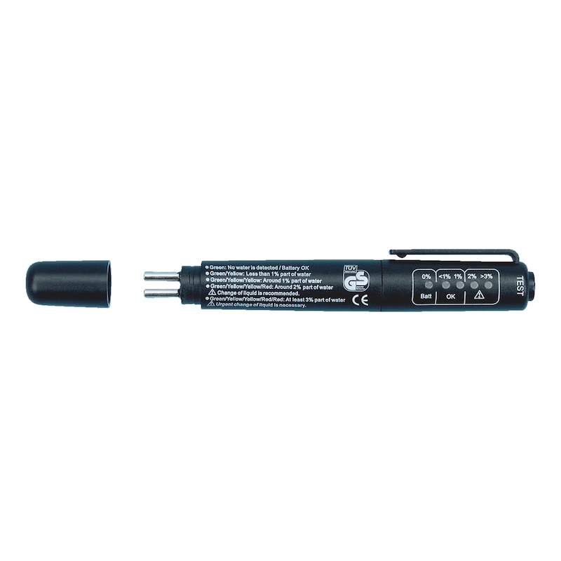 Carevas Brake Fluid Liquid Tester Pen Auto Brake Oil Analyzer with 5  Indicators for DOT3 DOT4 DOT5 