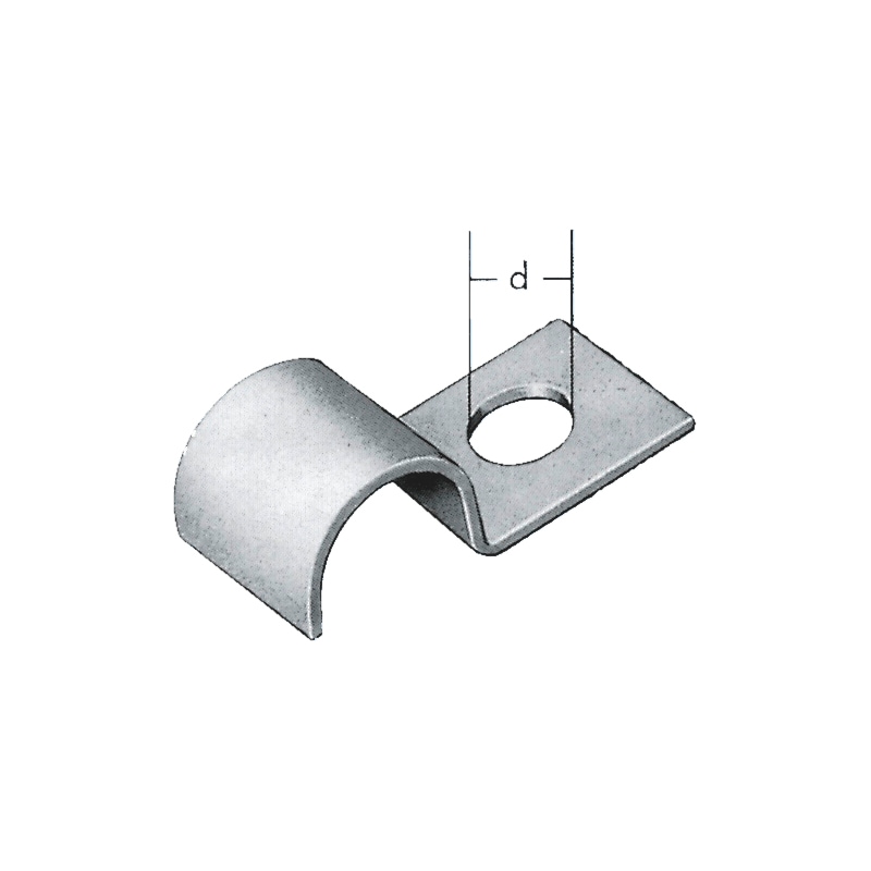 Cable clamp in accordance with DIN 72571