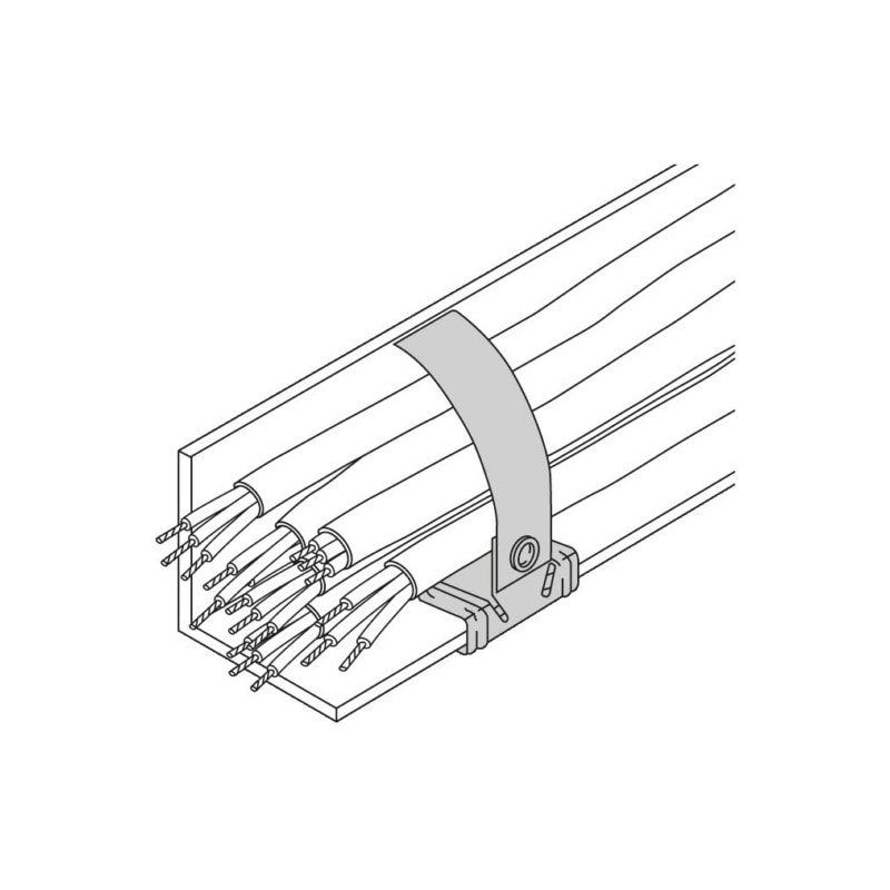 Clip attache-câbles type SKX - 3