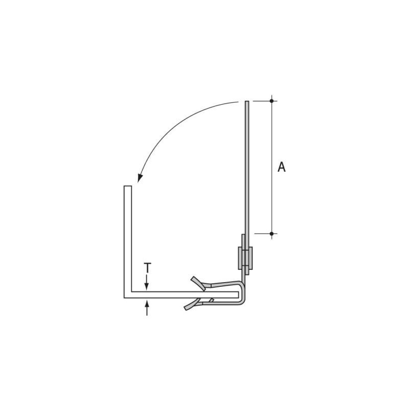 Clip attache-câbles type SKX - 2