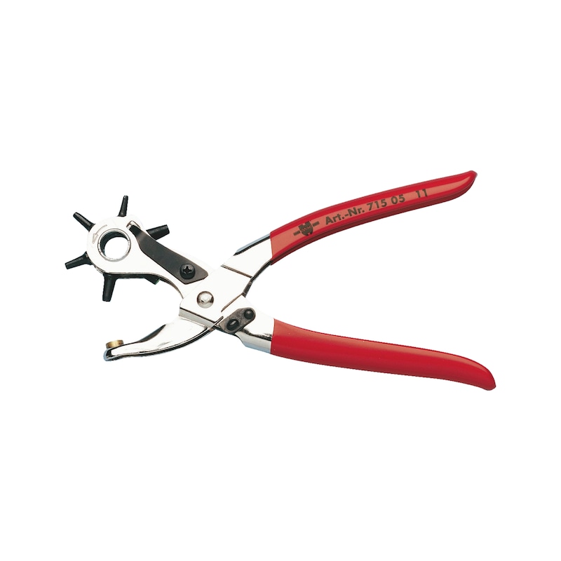 Revolving punch pliers