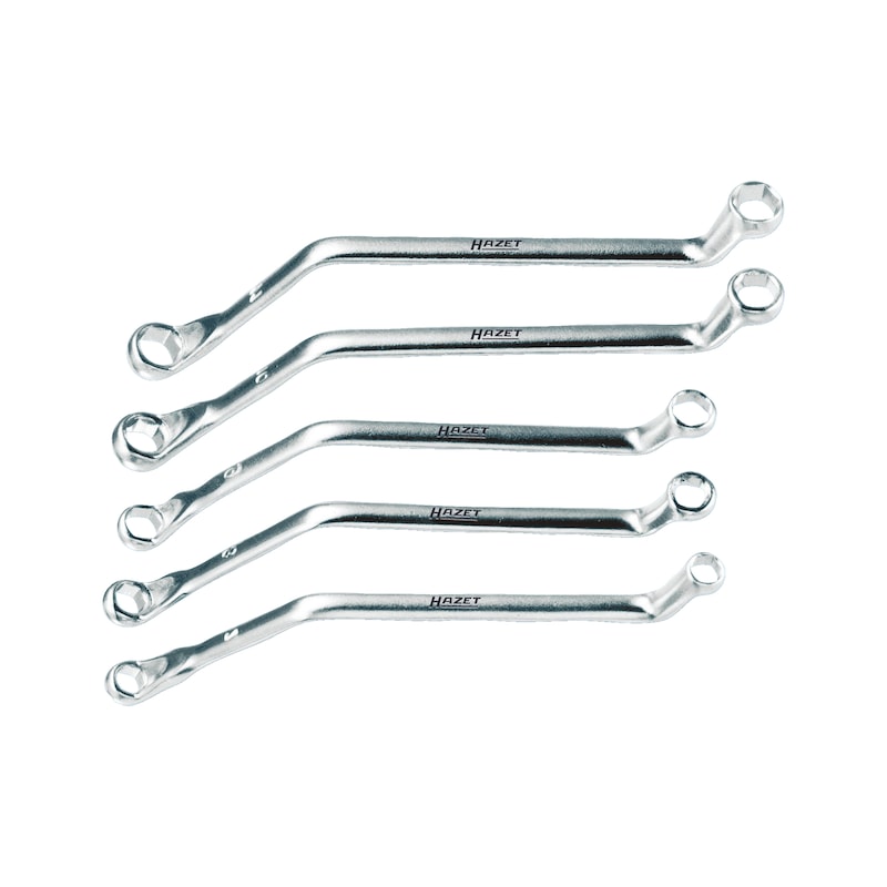 Brake bleeding wrench set 5 pieces