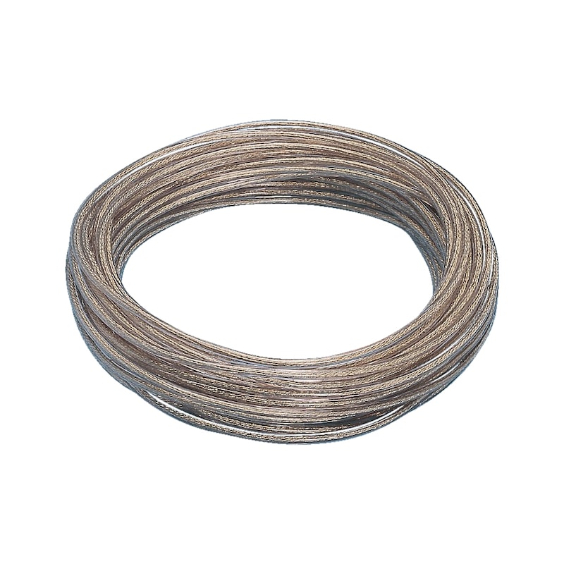 Fune Di Tensione Metallica Per Teloni Da Piscina, 2 Mm, Lunghezza 30 M