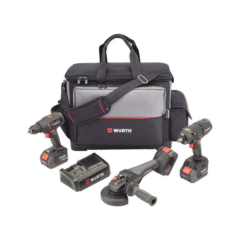 Cordless power tools bag set 18 V M-CUBE  ABS/AWS/ASS COMPACT M-CUBE
