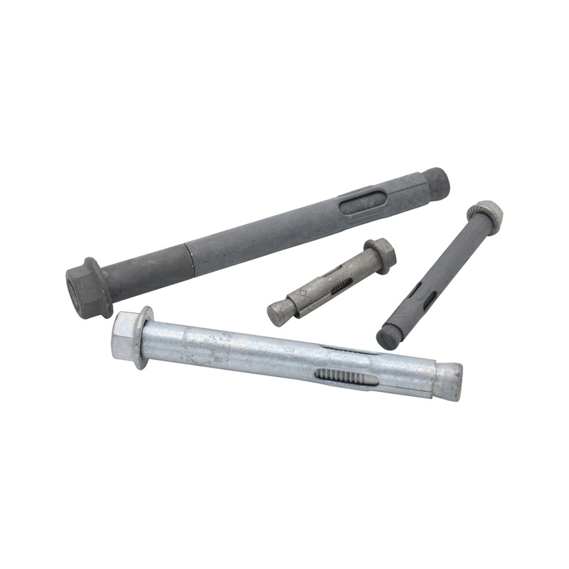 Buy Sleeve anchor WHR hex. head steel hot dip galv. online