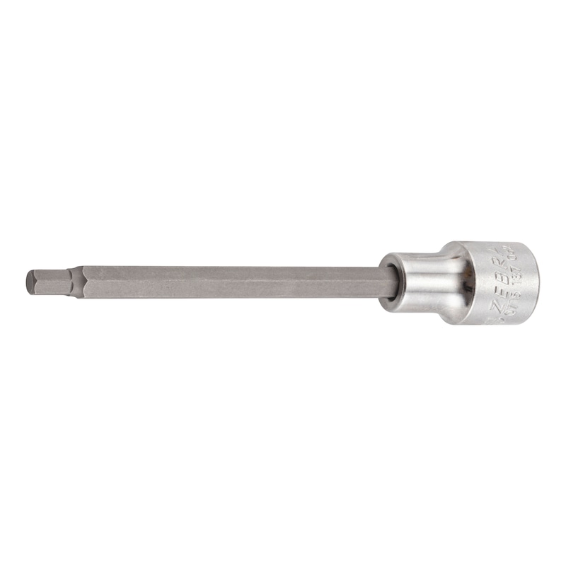 1/2 inch socket wrench insert, metric - SKTWRNCH-1/2IN-HEXSKT-WS6-L140MM