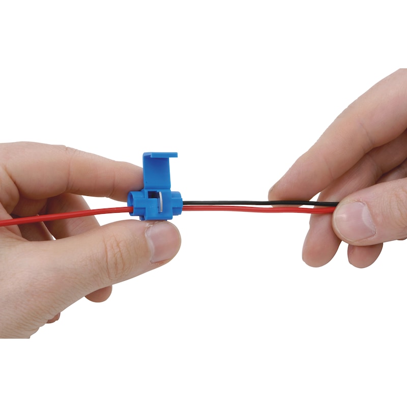 Branch connector non-detachable For branch connections in any desired position - JUNCCON-BLUE-(1,0-2,5SMM)