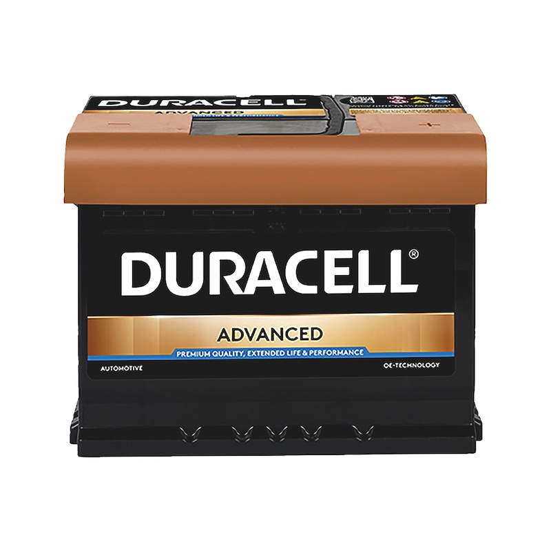 Starterbatterie DURACELL<SUP>®</SUP> ADVANCED - STARTBATT-(DURACELL-ADVANCED)-DA60T