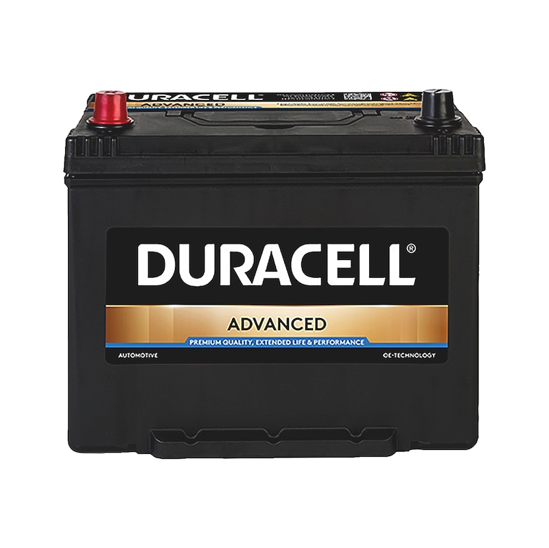 Starterbatterie DURACELL<SUP>®</SUP> ADVANCED - STARTBATT-(DURACELL-ADVANCED)-DA70L