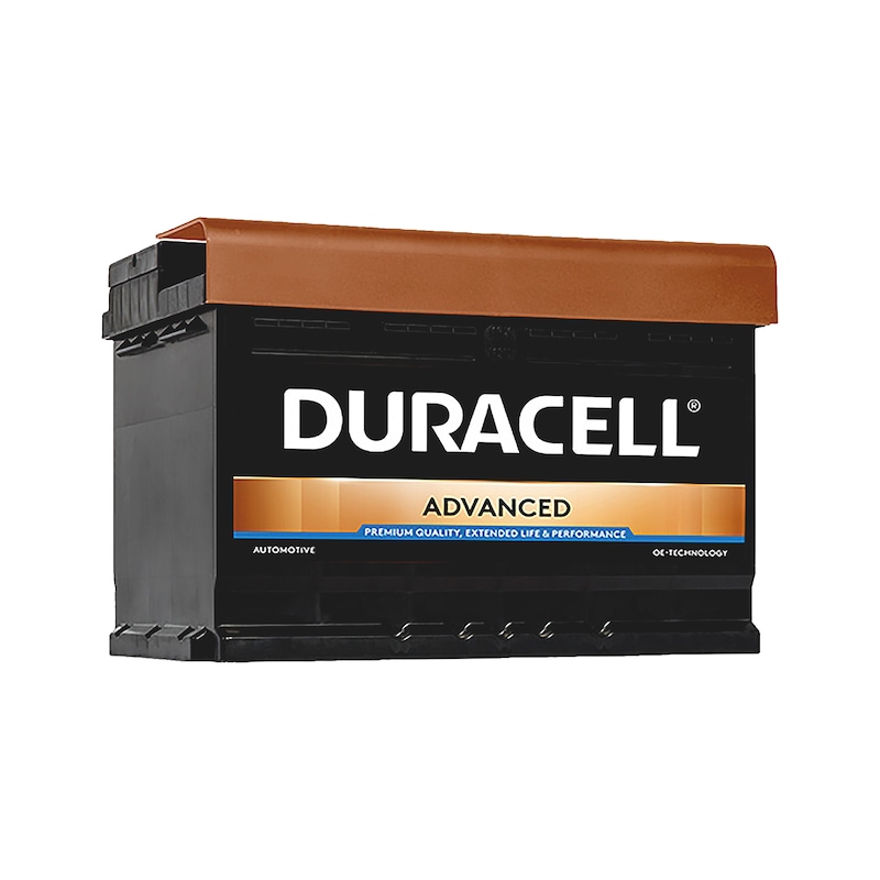 Starterbatterie DURACELL<SUP>®</SUP> ADVANCED - STARTBATT-(DURACELL-ADVANCED)-DA72