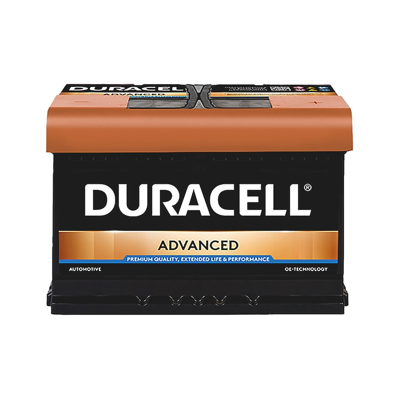 Starterbatterie DURACELL<SUP>®</SUP> ADVANCED - STARTBATT-(DURACELL-ADVANCED)-DA72