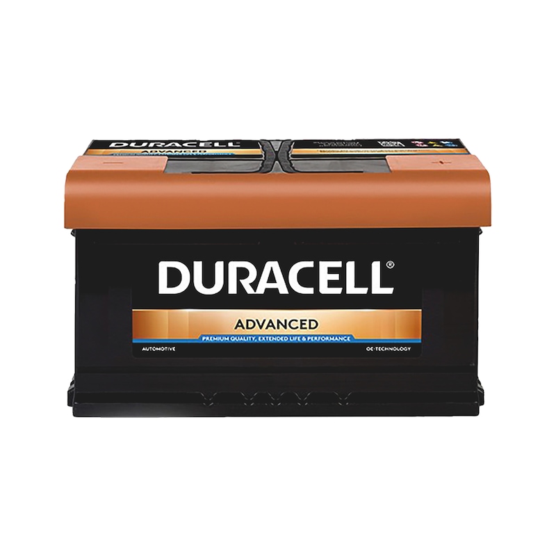 Starterbatterie DURACELL<SUP>®</SUP> ADVANCED - STARTBATT-(DURACELL-ADVANCED)-DA80