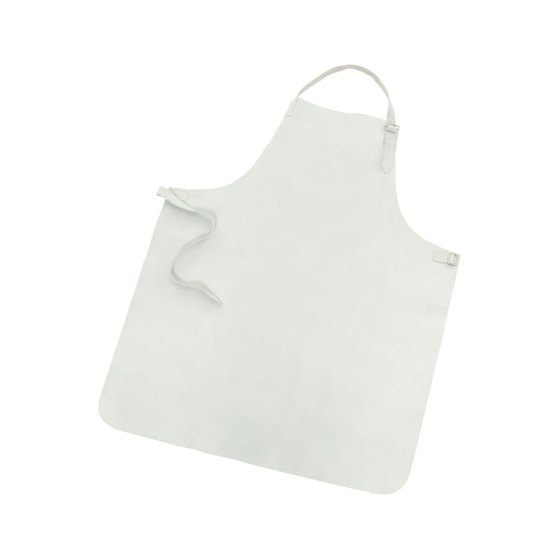 Welding apron made from split leather - WELDCLTH-WELDERSAPRON-CRACKLEATHER