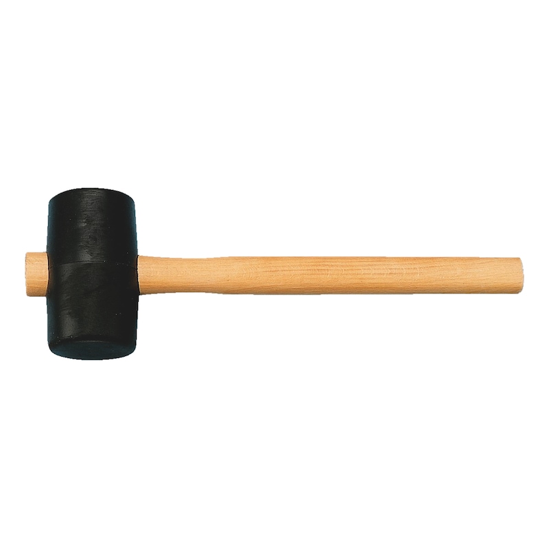 Rubber hammer, shape A DIN 5128