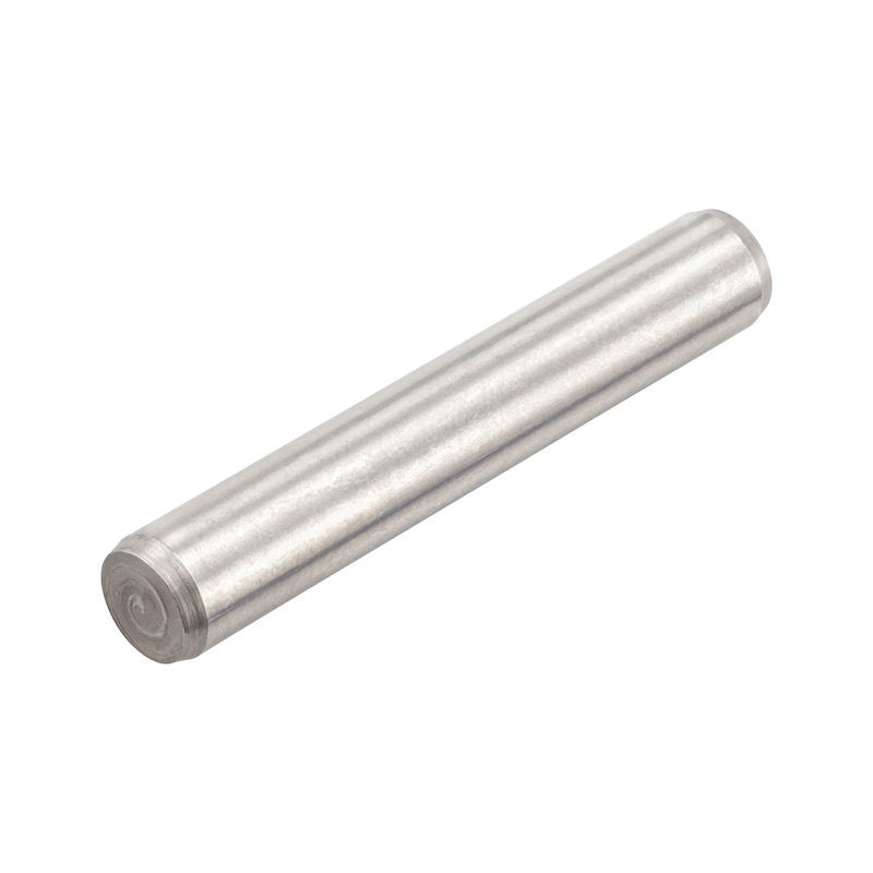 Zylinderstift ungehärtet ISO 2338 Edelstahl A1 (m6) - 3