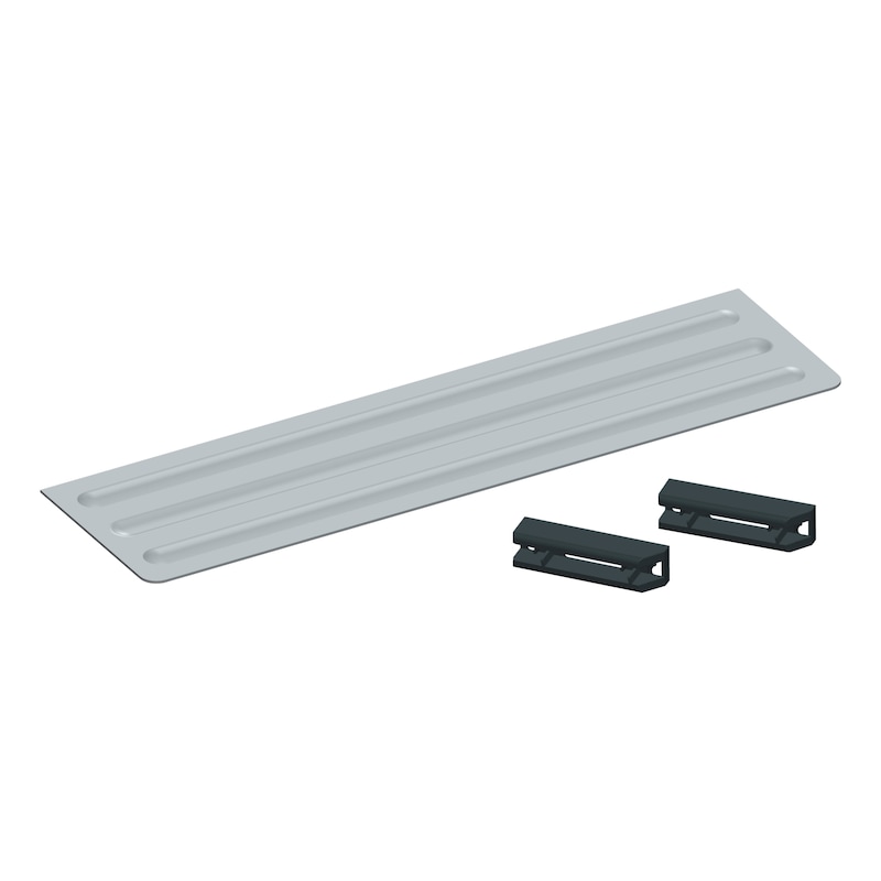 Aluminium separating plate For drawers - PRTIONPAN-(F.DRWR-120/450)-TS412