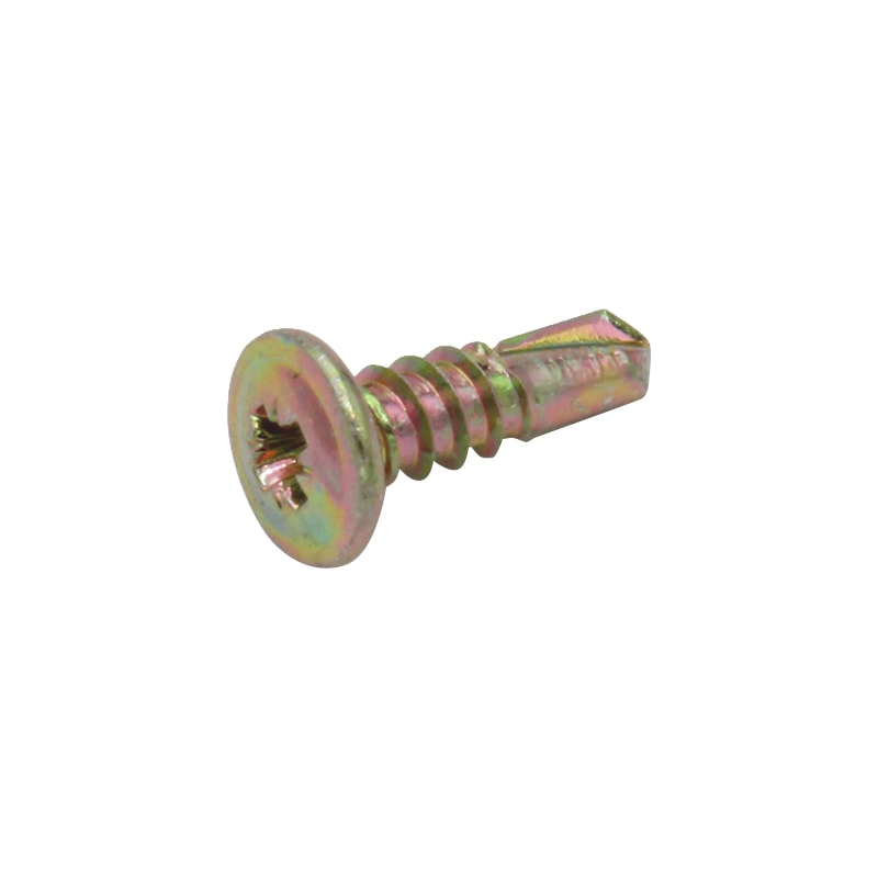 Drilling screw, flat head, inch - SCR-SDM-WAFER-H2-(CL2)-8G_18X12