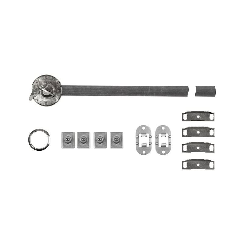 Kit serratura laterale per cassettiere  - 1
