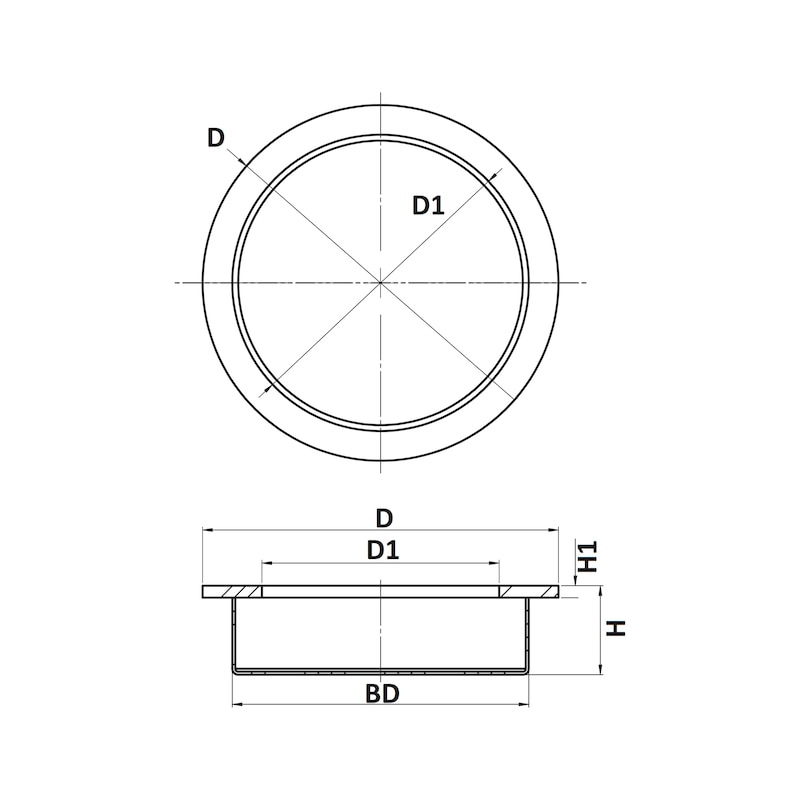 Round shell design handle MUG-A 2 - 2