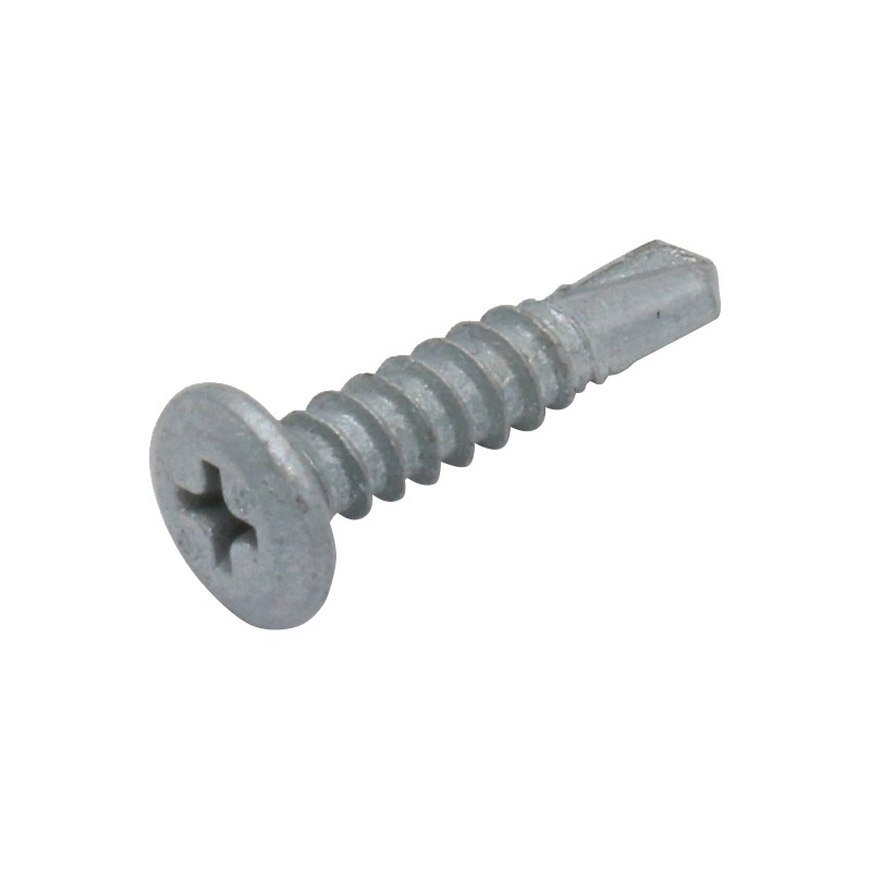 Drilling screw, flat head, inch - 4