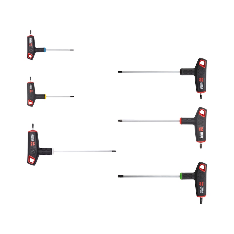 2C T-handle TX set 6 pieces - 1