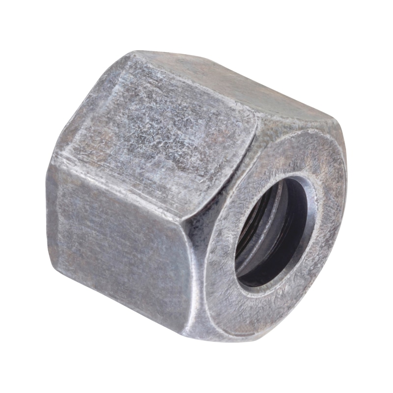 Union nut ISO 8434-1, zinc-nickel-plated steel - 1