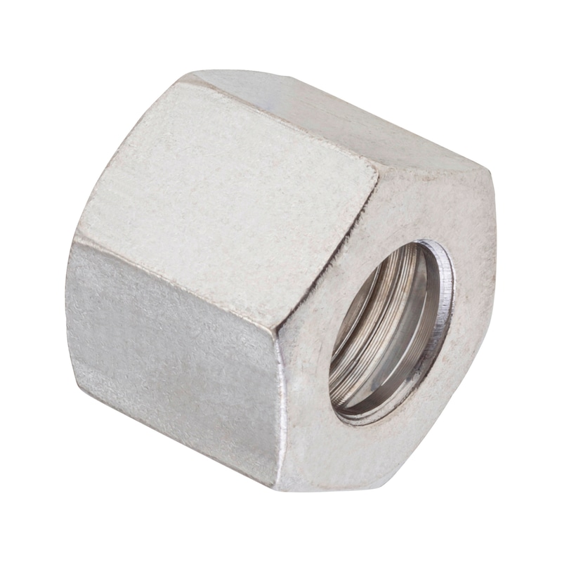 Union nut ISO 8434-1, stainless steel 1.4571 - 1