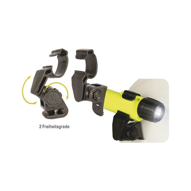 Helmhalterung Universal für LED-Taschenlampe Explosions-Geschützt - 2