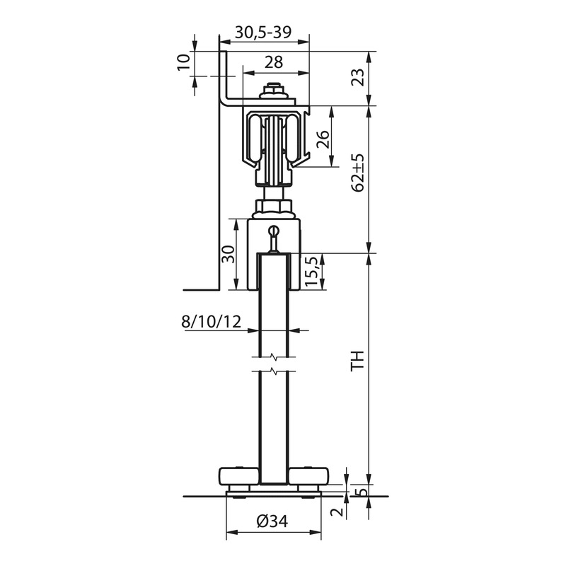 Buy Interior Sliding Door Fitting Schimos 40 G Online Wurth