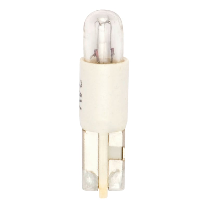 Plastic socket bulb For illuminating instruments, with socket
